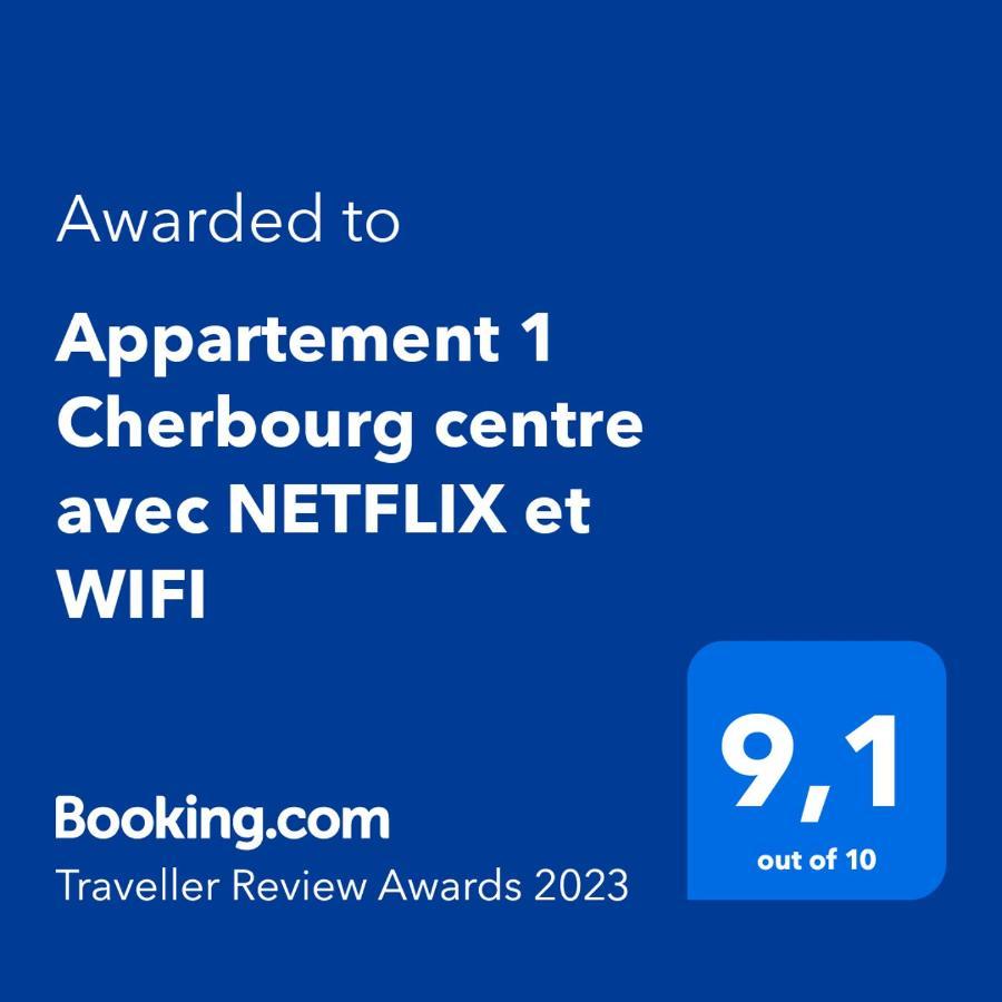 Appartement 1 Cherbourg Centre Avec Netflix Et Wifi מראה חיצוני תמונה